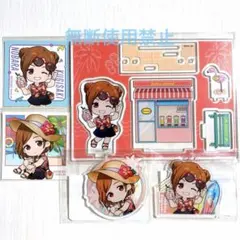 呪術廻戦 まるくじ Aloha vibes 釘崎野薔薇 ジオラマ キーホルダー