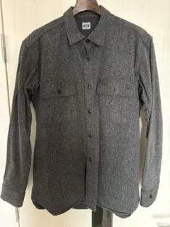 【24SS極美品Sewing Chop O'alls 杢デニムワークシャツ 38のサムネイル