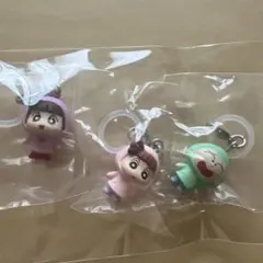 クレヨンしんちゃん　めじるしアクセサリー　3点セット