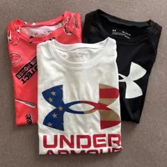 アンダーアーマー　Tシャツ　YXLサイズ3枚セット
