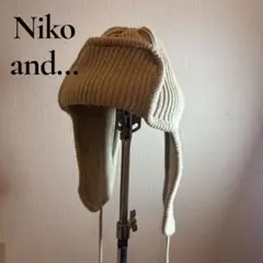 Niko and… ニコアンド フライトニットキャップ ニット帽 帽子 古着のサムネイル