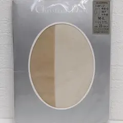 未開封 Christian Dior ストッキング M-L ベージュ マチ付き