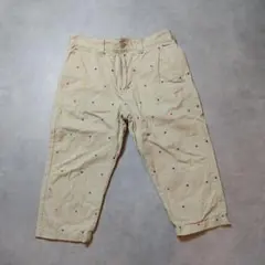トミーヒルフィガー　チノパン　刺繍　ハーフパンツ　クロップド　Sサイズ