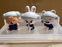 Stray Kids SKZOO サウナフィギュア スキズガチャ 3点セット