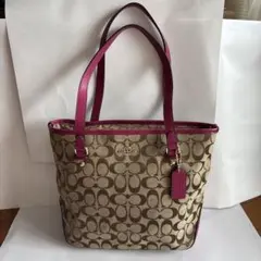 【美品&ほぼ新品】コーチ シグネチャー トートバッグ