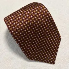 【最終値下げ！美品】Burberry バーバリー　メンズ　ネクタイ　幾何学模様のサムネイル
