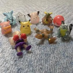 初期ポケモン 指人形 フィギュア クリアまとめ売り ソフビ