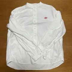 ダントン　ノーカラーシャツ　38