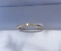 Lilas ブラックダイヤ ハーフエタニティリング K10 15号0.1ct - メルカリ