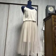 美品COCODEALココディール。チュールワンピース。