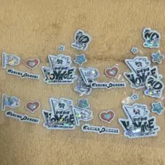 なにわ男子 BON BON VOYAGE ぷっくりシール ツアーロゴ 4個