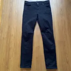 UNIQLO JEANS ブラック スキニーパンツ