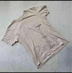 United Athle Tシャツプリント 半袖ベージュクルーネックL