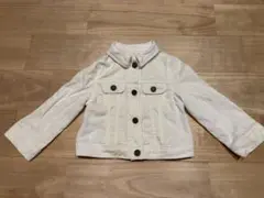 デニムジャケット ホワイト GAP ベビー