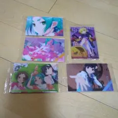 5枚　化物語　ウエハースカード　まとめ売り