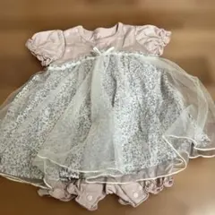 branshes 花柄チュール ロンパースのサムネイル