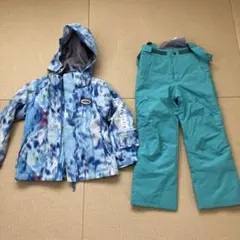 【美品】nima 子供用スキーウェア 130サイズ、使用回数2回