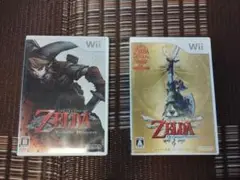 Wii ゼルダの伝説 2本セット