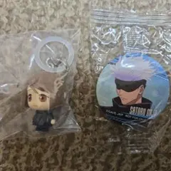 めじるしアクセサリー 呪術廻戦 懐玉・玉折 家入硝子 缶バッジ 五条悟