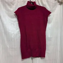 タートルネック半袖