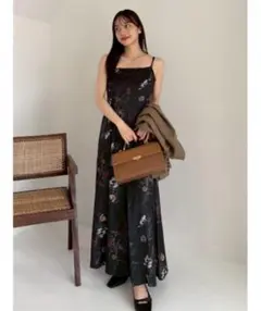 【新品未使用】FRAY I.D ボタニカル プリント キャミソールワンピース