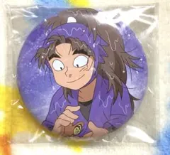 忍たま乱太郎　雨濡れ　缶バッジ　竹谷八左ヱ門