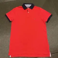 TOMMY HILFIGER レッド ポロシャツ S⭐︎美品⭐︎処分特価
