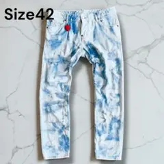 DSQUARED2 Size42 タイダイ デニム 19SS ダメージ加工