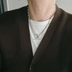 owol レイヤードネックレス　マンテル　ネックレス