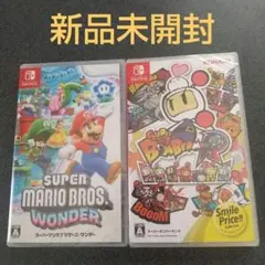 スーパーマリオブラザーズ ワンダー + スーパーボンバーマン R