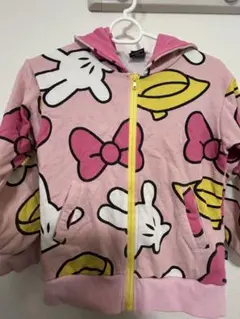 BABYDOLLディズニーアイコン総柄ジップパーカー