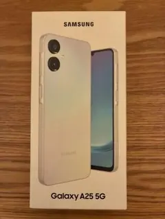 【新品未使用】GALAXY A25 5G White Samsung Galaxy A25 5G Android Smartphone, 128GB 6GB RAM, 6.5