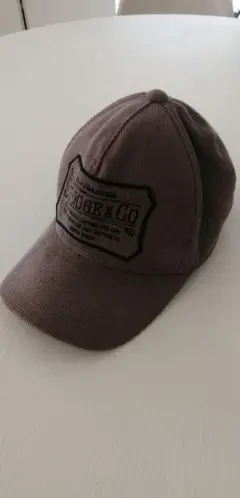 キャップコーデュロイ