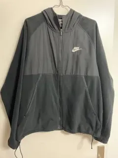 Nike フリース ジップアップパーカー　フリース　ナイロン