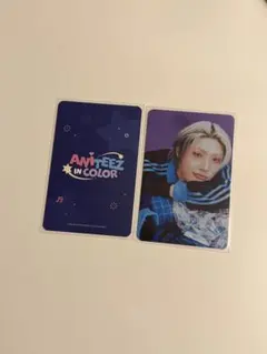 ATEEZ ANITEEZ IN COLOR トレカ