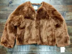 ナノユニバース Fフォックスファーショートブルゾン エコファー