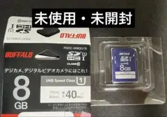 SDカード BUFFALO 8GB