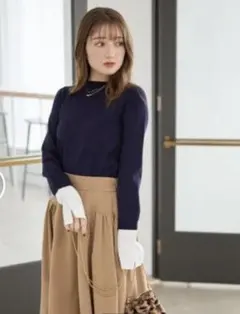 フィフス☆ロングカフスニットプルオーバー