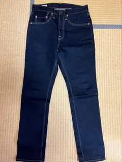 BIG JOHN ストレートデニム 日本製 ダークブルー