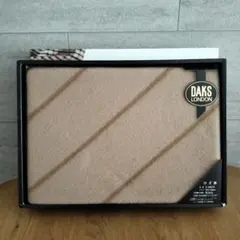 DAKS ダックス 毛100% ブランケット ウール ひざ掛け チェック