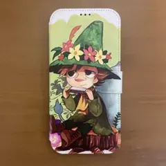 ムーミン　手帳型iPhoneケース　スナフキン　iPhone16Pro Maxのサムネイル