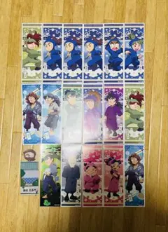 忍たま乱太郎　ロングステッカー　しおり　コレクション