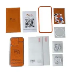 iPhone 15 Pro用ケース フィルム2枚 + カメラフィルム2枚付き