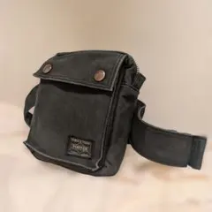 PORTER SMOKY スモーキー ブラック ショルダー ウエストバッグ