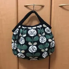 ハンドメイド花柄トートバッグ