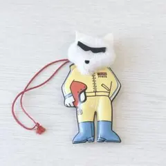 昭和レトロ　レトロ　狼　ウルフ　キーホルダー　マスコット　レーサー