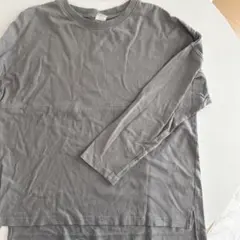 グレー バックロゴ Tシャツ デビロック 150