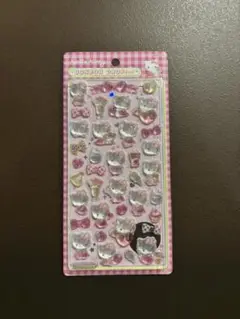新品　未開封　サンリオ　ハローキティ ボンボンドロップシール　ピンク　キティ