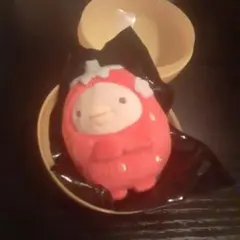 すみっコぐらし　復刻カプセルてのりぬいぐるみ　ぺんぎん？