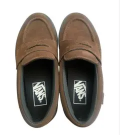VANS ヴァンズ　バンズ　ローファー　ブラウン　スエード